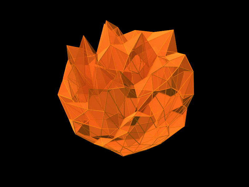 Low Poly Future II art blender gem gif loop low low poly poly transparant