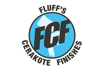 FCF Logo brand branding color design identity lettering logo minimal typography vector