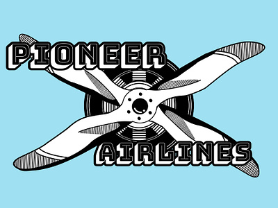 Airline logo concept