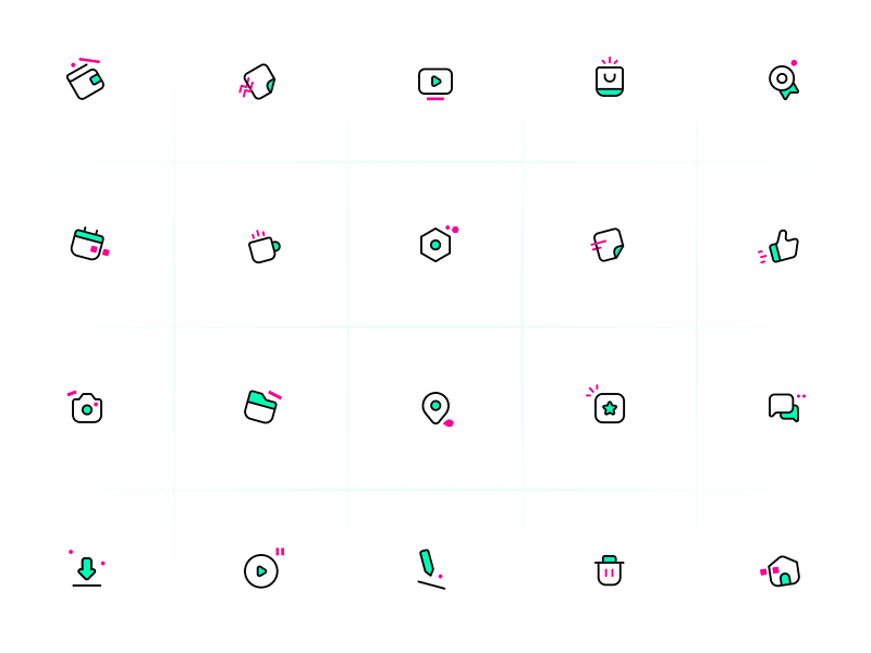 Icon set by gianluca cerulli on dribbble