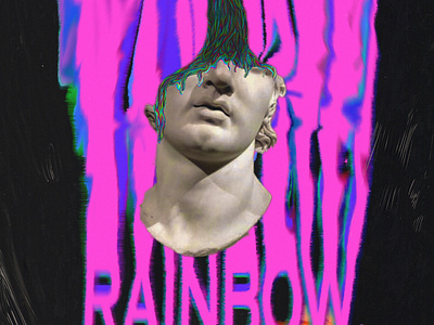 Rainbow drip