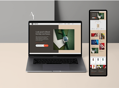 TIMCO WATCH website design designroboto ui ux web webdesign