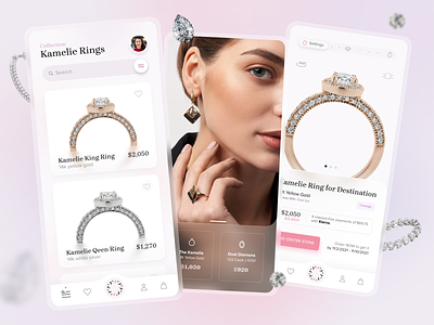 Jewelry Mobile App Concept