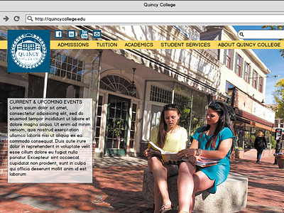 Quincy College Website
