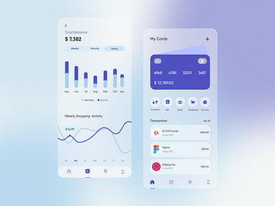 Wallet app app banking bankingapp blur blur design finance finance app finances financial app mobile mobile app mobile ui money app transaction ui ui deisgn ui desgin ux wallet walletapp