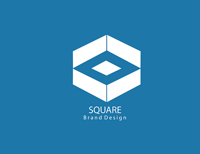 square branding design flat icon logo