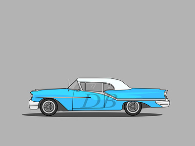 Ilustration Classic Car