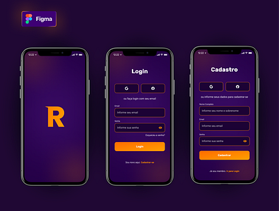 Sign In / Sign Up figma login page mobile app mobile app design mobile ui runners sign in sign up ui design