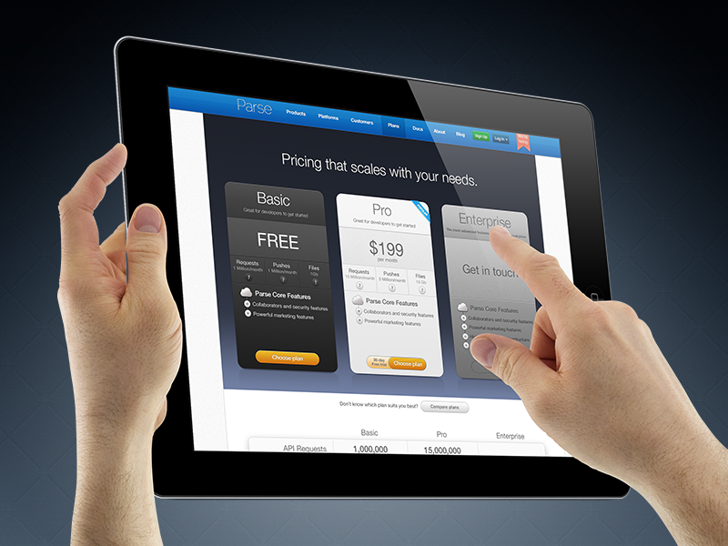 Interactive Pricing page [Animated] by Christophe Tauziet on Dribbble