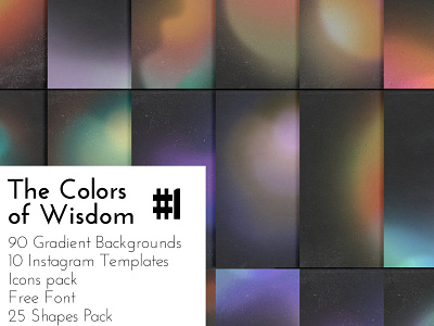 FREE Gradients Pack + Instagram Template