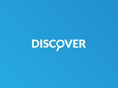 Discover color concept discover icon logo visual text visualtext