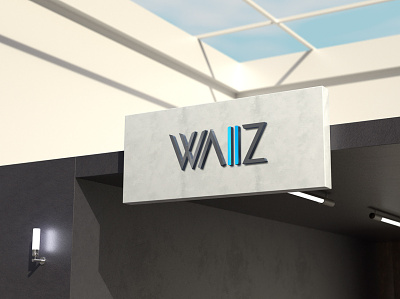 WAIIZ Branding branding design graphic design illustrator logo typography