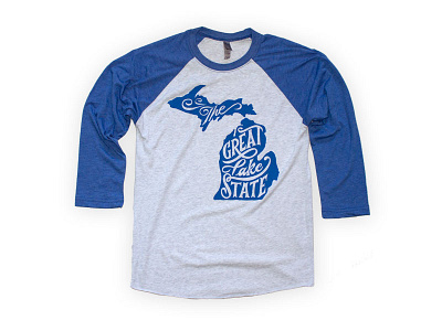 The Great Lake State 34 michigan t shirt