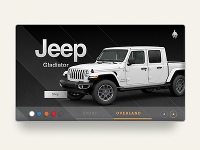 Jeep Selection Page
