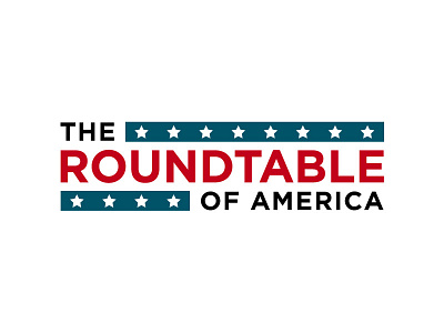 The Roundtable of America Logo branding logo patriotic politics