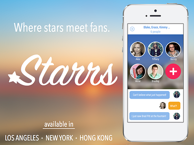 Starrs - Where stars meet fans.