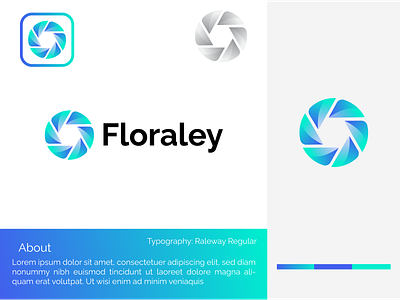 Floraley logo design