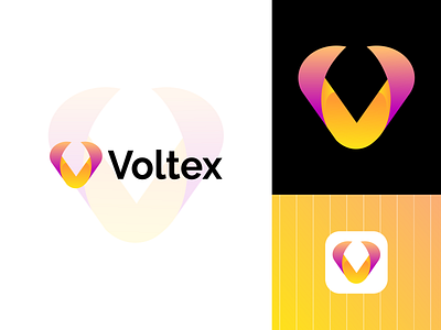 Voltex logo design 3dlogo abstractlogo design graphicdesign logo vletterlogo vlogo vlogodesign voltex votexlogodesign vtypo vtypography