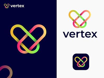 Vertex logo design 3dlogo abstractlogo brandingdesign design graphicdesign illustration logo vector vertex vletter vlogo vlogodesign vmodernlogo vty