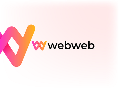 webweb, ww letter logo 3d animation graphic design motion graphics ui