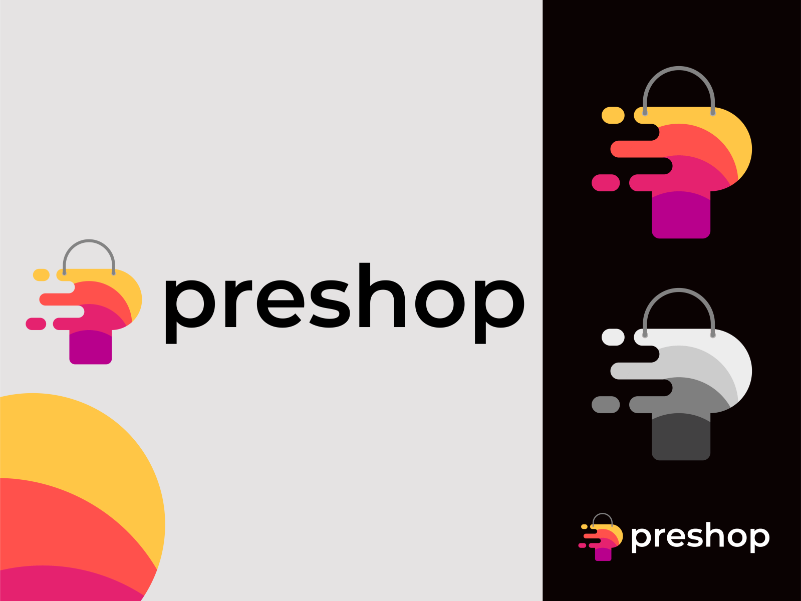 Preshop P Letter Ecommerce Logo By Logo Branda Logo And Brand Identity Designer On Dribbble