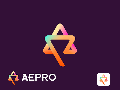 Aepro AP Monogram Logo Design