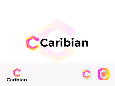 C, Caribian modern letter logo design 3d animation branding brandingdesign c c letter logo c logo design c modern letter logo c tech logo ca graphic design logo logo designer motion graphics ui