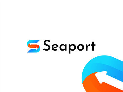 Seaport, S modern letter logo design as logo best logo brand brand identity branding brandingdesign logo logo animation logo branding logo concept logo design logo usa modern logo s letter logo s logo sa logo ui