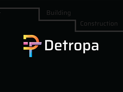 Detropa, Building Construction Logo Design Concept