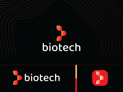 biotech corporate Business logo Design concept