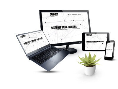 M&C Saatchi Connect Website responsive design web design web development