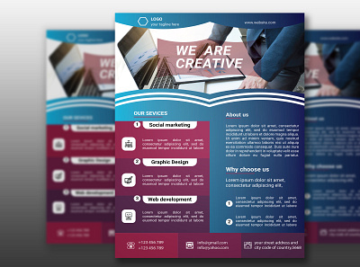 Corporate Flyer corporate flyer design art flyer flyer design flyer template illustration