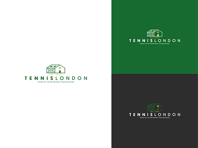 Tennis London Logo illustraion logo logodesign logotype tennis