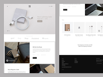 Neue Products [LIVE!] design products shop shopify store theme ui ux web