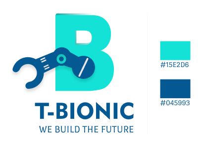 T-Bionic Logo Design ad bionic branding design graphic design illustration logo vector