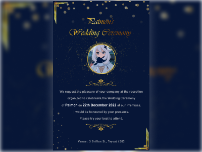 Wedding Invitation Card