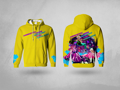 einstein hoodie yellow cat clothing design einstein illustraion popart space vaporwave