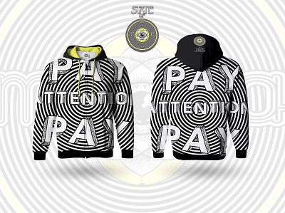 pay attention branding clothing design logo popart