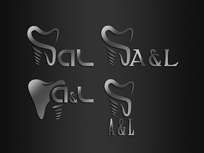 AL dent logo brand logo logo design logodesign vector