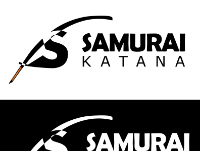 Day 4 Daily Logo Challenge dailylogochallenge katana logo samurai