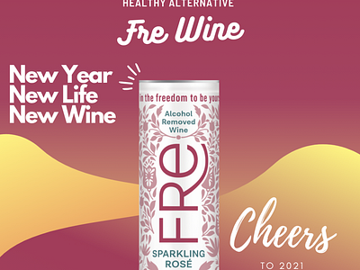 Fre Wine  Poster Ad