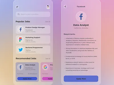 UI Design: Find Your Job jobvacancy uiuxdesigners