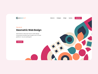 UI Design: Bauhaus Geometric