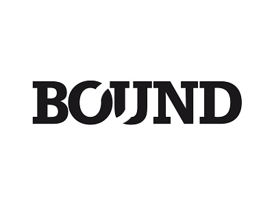 Bound Logo logo rethoric image typography