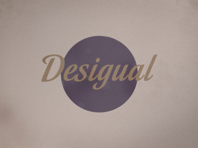 Desigual Tiles Logo logotype texture type