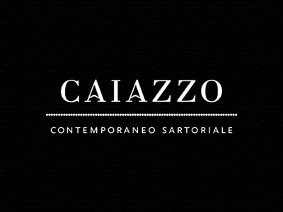 Caiazzo Shot 3 graphic design logo tagline taylor type