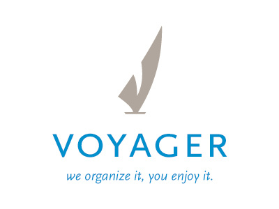 Shot Voyager New concept design logo type