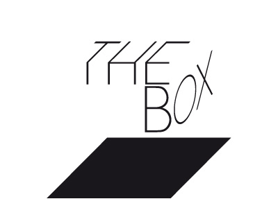 The Box 2 black and white logo optical illusion retoric