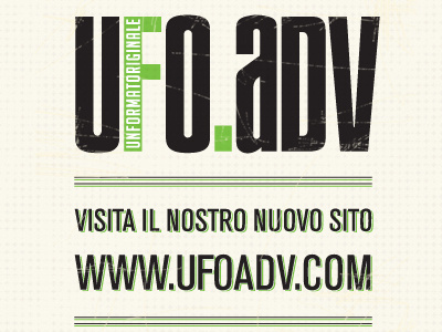 Ufoadv typography welcome page