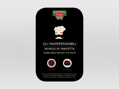Label condiment food italy label sauce. typography